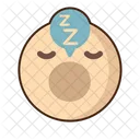 Sleepy Emoji Amazed Icon