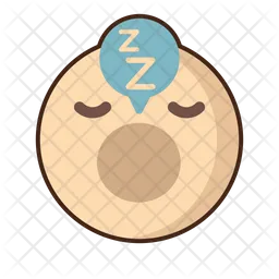 Sleepy Emoji Icon