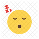 Sleepy Emoji Face Icon
