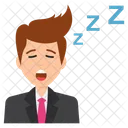 Sleepy Falling Asleep Icon