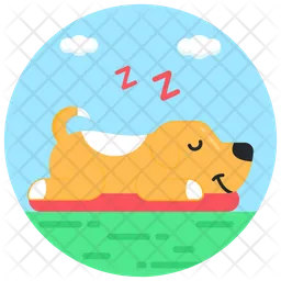 Sleepy Dog  Icon