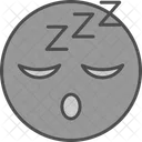 Sleepy Emoji  Icon
