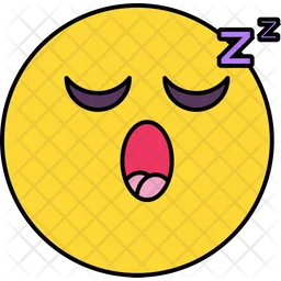 Sleepy Expression Emoji Icon