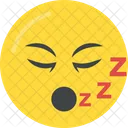 Sleeping Mouth Snoring Icon