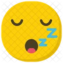 Sleeping Face Emoji Snoring Icon