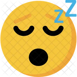 Sleepy face  Icon