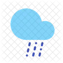 Sleet Rain Cloud Icon
