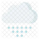 Sleet Rain Cloud Icon