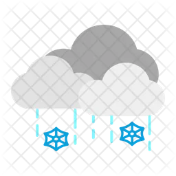 Sleet Weather  Icon