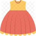 Frock Sleeveless Dress Icon