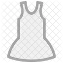 Sleeveless Frock Party Icon