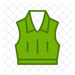 Sleeveless Jacket  Icon