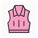 Sleeveless Jacket Biker Jacket Jacket Icon