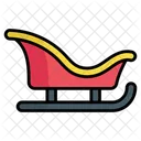 Sleigh Sledge Conveyance Icon