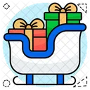 Sleigh Gifts Sleigh Presents Senta Sleigh Icon