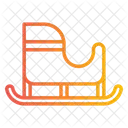 Sleigh Santas Sleigh Sled Icon