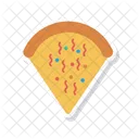 Slice Pizza Fastfood Icon