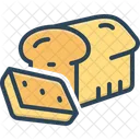 Slice Piece Bread Icon
