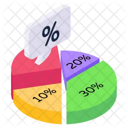 Slice Chart  Icon