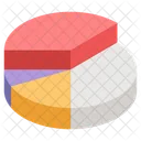 Slice Chart Pie Graph Data Analytics Icon