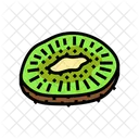 Slice Kiwi Kiwi Slice Icon