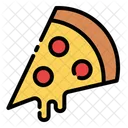 Slice Of Pizza Pizza Fast Food Icon