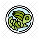 Sliced Avocado Foodist Icon