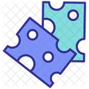 Sliced Cheese Cheese Food Icon