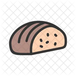 Sliced Loaf Of Bread  Icon