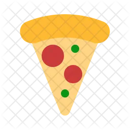 Sliced pizza  Icon