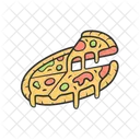 Sliced pizza  Icon