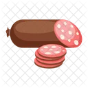 Sliced Sausage  Icon