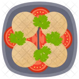 Sliced Sausage  Icon