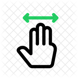 Slide Hand  Icon