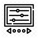 Slider Feature Adjust Icon