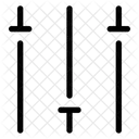 Slider Vertical Alternative Settings Gear Icon