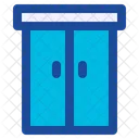 Sliding Door Glass Door Icon