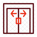 Sliding Door Entrance Door Icon