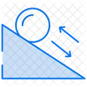 Sliding friction  Icon