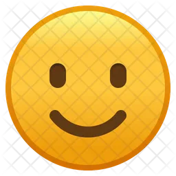 Slightly Smiling Face Emoji Icon