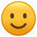 Slightly Smiling Face Emoji Emoticon Icon