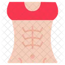 Slim Waist Smartness Weight Loss Icon