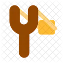Rubber Shoot Simple Icon