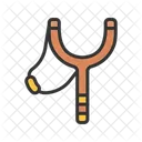 Slingshot Toy Catapult Icon