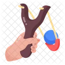 Hunting Sling Sling Game Slingshot Icon