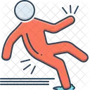 Slip Accident Slip Accident Icon