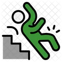 Slip Fall Accident Icon