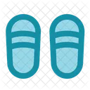 Slipper Sandal Shoes Icon