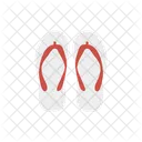 Flip Flop Sandal Slipper Icon