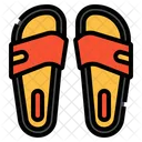 Slipper Fashion Shoes Icon